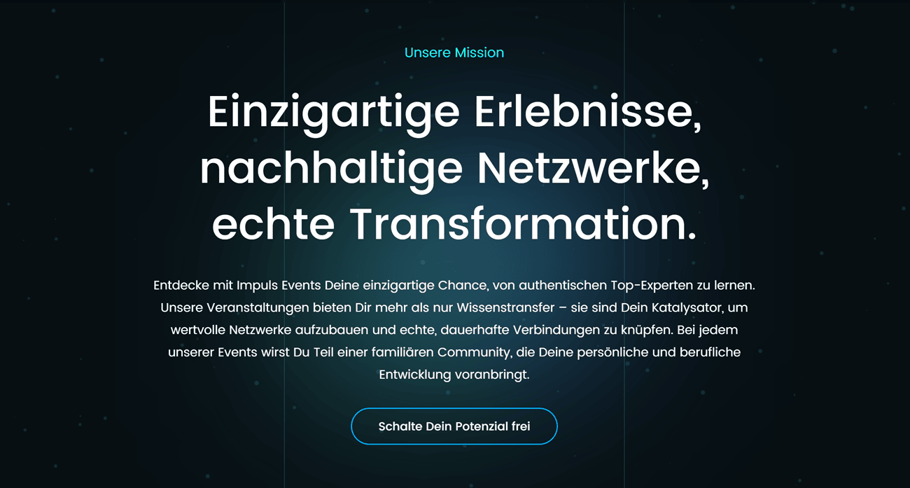 Firmenveranstaltung für Deutschland